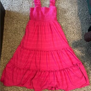 DAVI & DANI Fuchsia Sleeveless Dress